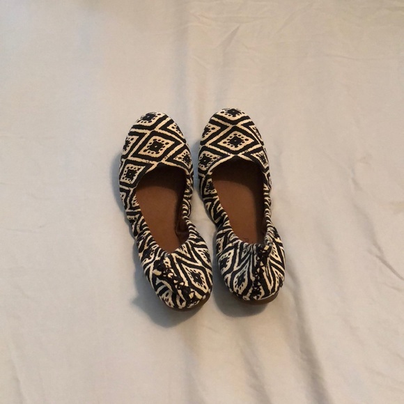 Lucky Brand Shoes - Black and white slip ons Lucky Brand Shoes - Black and white slip ons